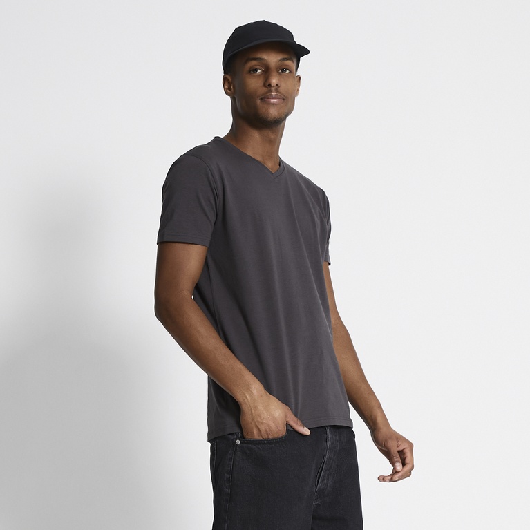 Premium basic tee "Conrad" Dark Grey